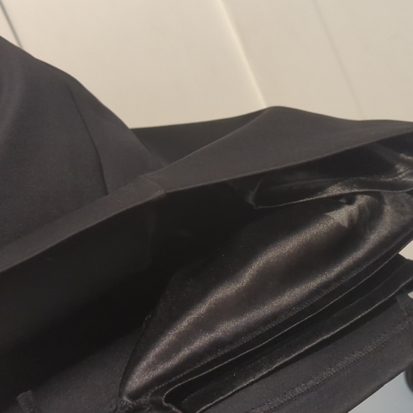 Faux leather New York & Company Stretch Black Pencil Dress - Picture 6 of 9